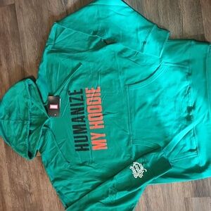 NWT Humanize My Hoodie - Pullover Hoodie - Size Large